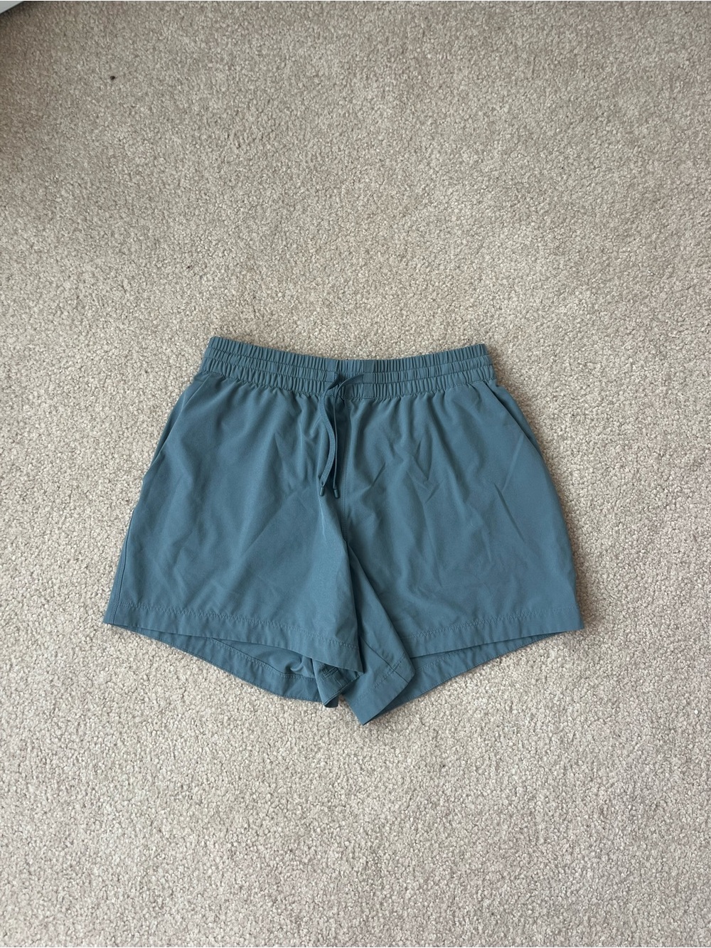 Patagonia Lightweight Slate Gray Elastic-Waist Shorts